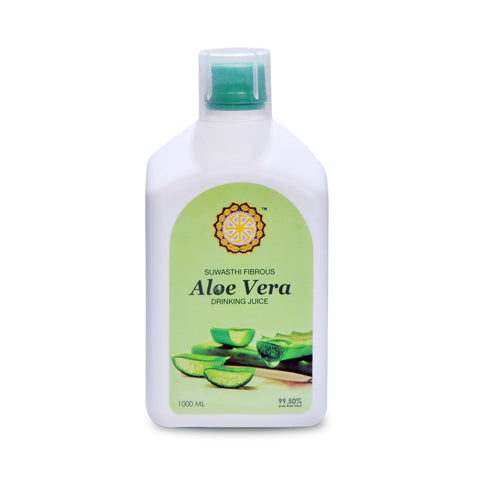 Suwasthi Pure & Fibrous Aloe Vera Juice - 3 litres