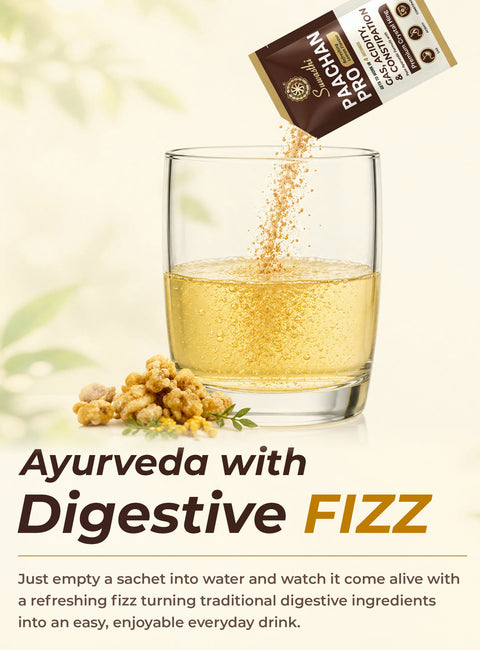 Ayurveda with digestive fizz