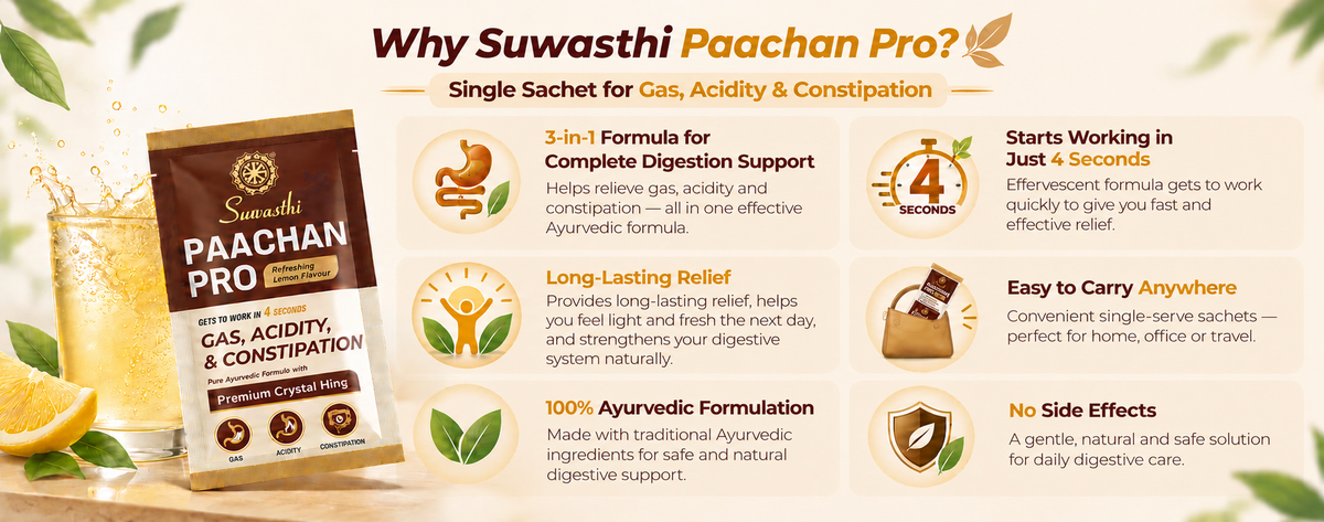 Why Suwasthi Paachan Pro - benefits