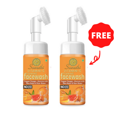 Buy 1 Vitamin C Foaming Face Wash & Get 1 FREE !!