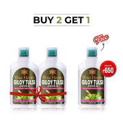 Buy 2 Get 1 Free True Herbs Giloy Tulsi Juice - 3 litres