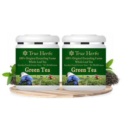 True Herbs Darjeeling Green Tea: Pack of 2