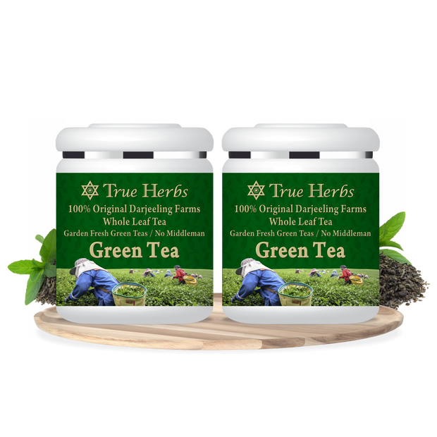 True Herbs Darjeeling Green Tea: Pack of 2