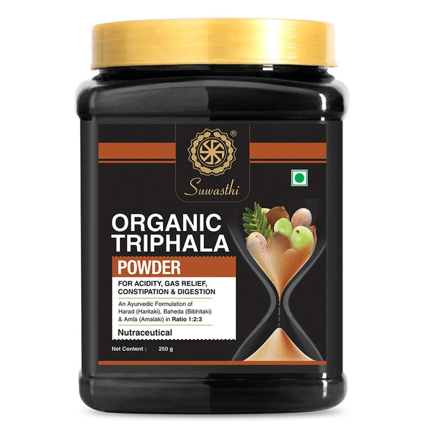 Suwasthi Organic Triphala Powder - 250gms