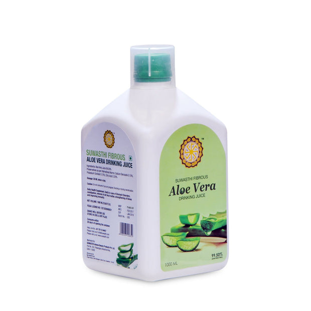 Suwasthi Pure & Fibrous Aloe Vera Juice - 1 litre