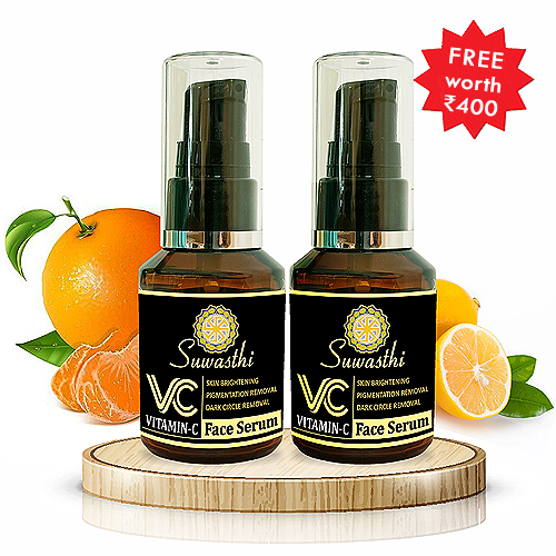 Suwasthi Vitamin C Face Serum (Pack of 2)